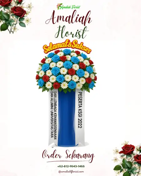Standing Flowers Graha Yudhistira Jakarta Timur